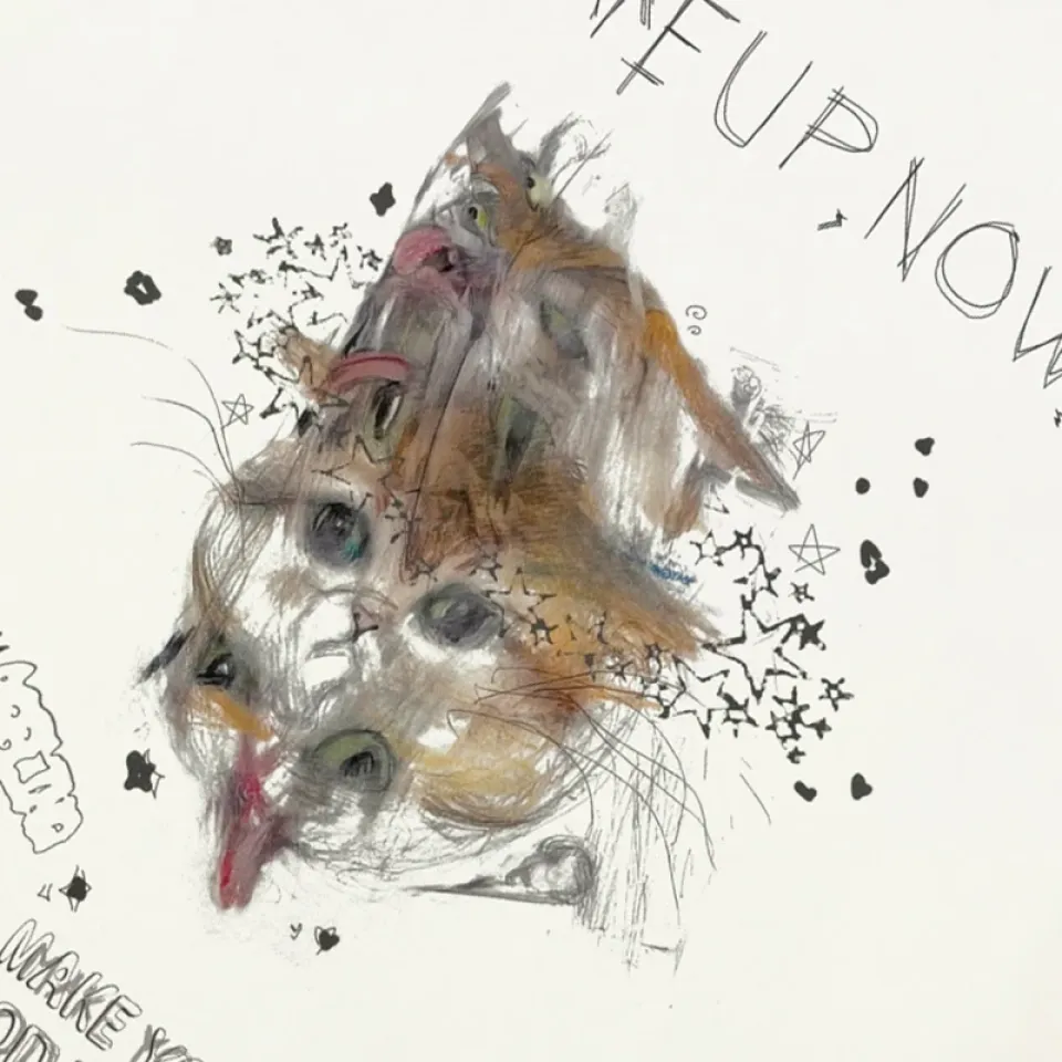 Shaking Cat Graphic Print T-Shirt Sc5feaa8134a1476fbf0259ab3759c1e35 565bc98a