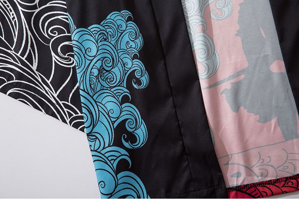 Japanese Lone Samurai Jungle Print Kimono 14 Japanese Lone Samurai Jungle Print Kimono Ha8dc5017d56c48ec816a6075445d00cdd 58c431f3