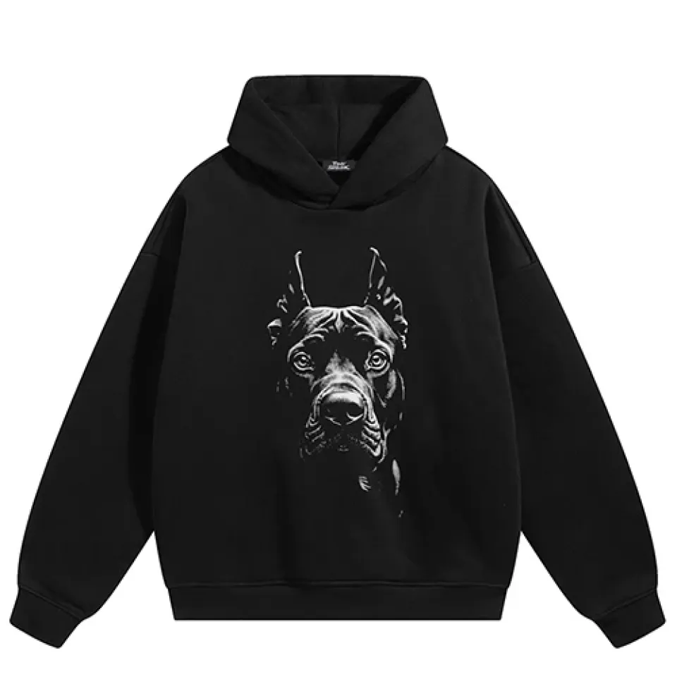 Black Dog Graphic Pullover Hoodie S98ad4069cfc8429b9392b7252d8f87d4b 583b835f