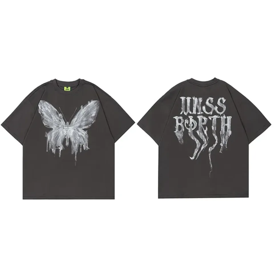 Dark Style Butterfly Graphic T-Shirt 8 Dark Style Butterfly Graphic T-Shirt Sbb2add09d44a479bac02d1cc1b70df29E 58447683