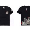 Fish Embroidery Cotton T-shirt 35 Fish Embroidery Cotton T-shirt HTB1is0 aODxK1RjSsphq6zHrpXaG 596370ad