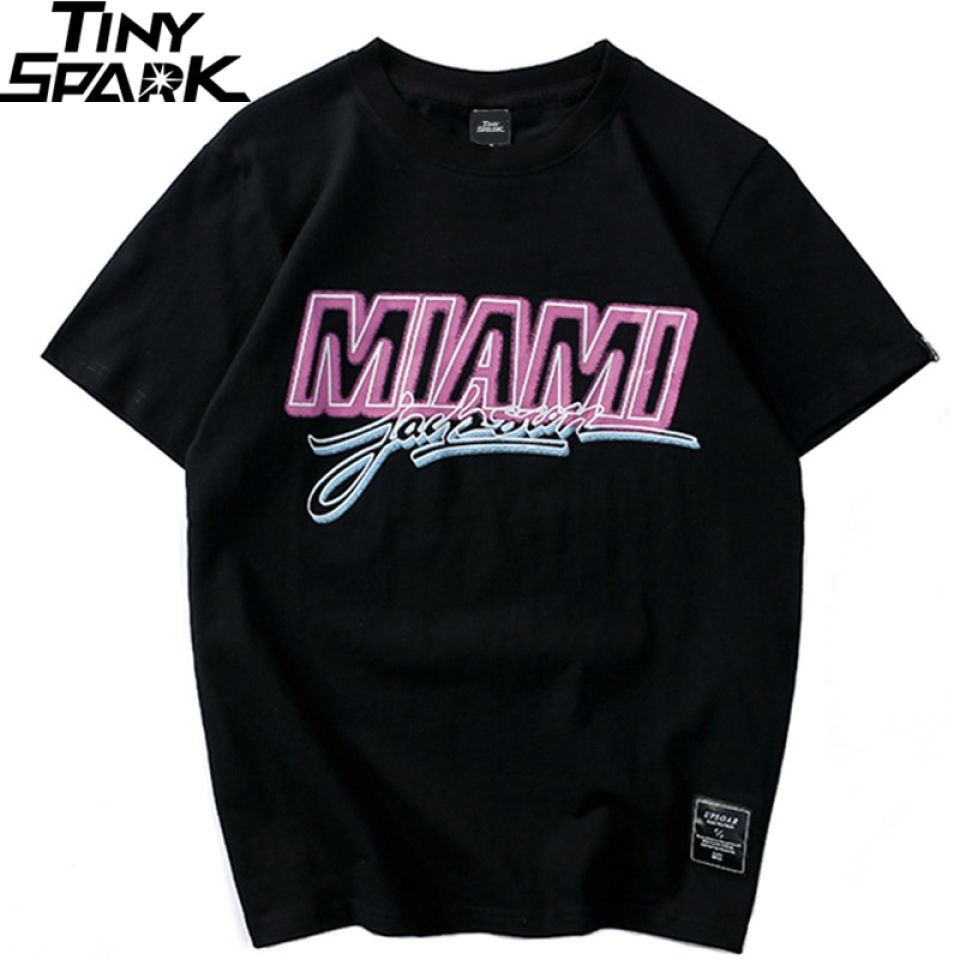 Miami Jazz Cotton T-shirt 5 Miami Jazz  Cotton T-shirt