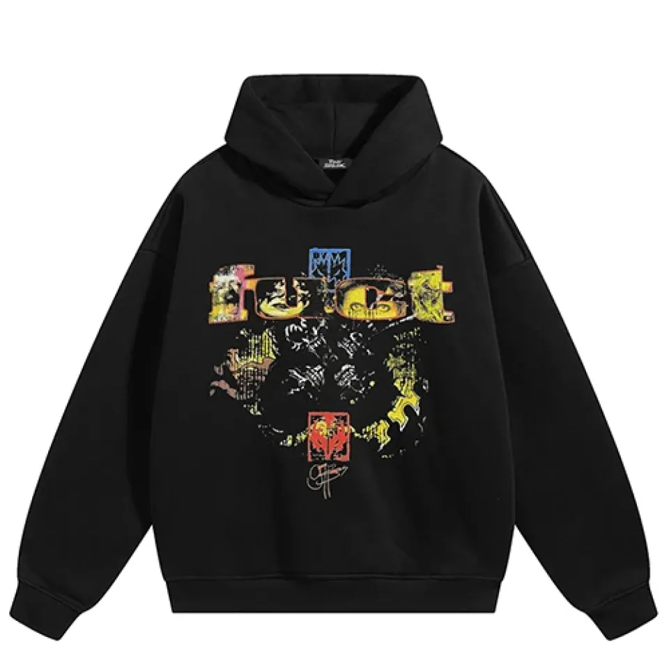 Distressed Skull and Letter Graphic Hoodie S5a751dc0bd9a423a8d7b9d424dfc45afq 5a9ac7e7