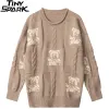 Bear Graphic Knitted Sweater 9 Bear Graphic Knitted Sweater Scd6d53e5570940d7912070646943f963S 5ac6bc7b
