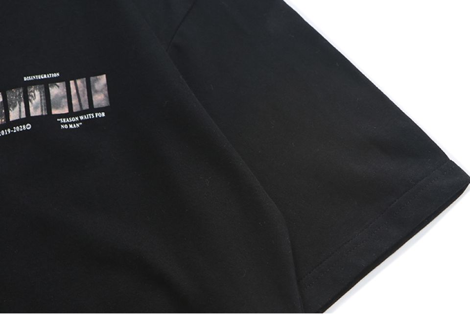 Time Flies Cotton T-shirt H6d942b78a4d44dba80cbaf31cbe7937by 5bbaf5a5