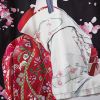 Japanese Girl In Flowers Poly-cotton Kimono H0bd6caf8614c41adb03d1ae56d70ab244 5c1d902a