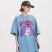 Anime Print Cotton T-shirt