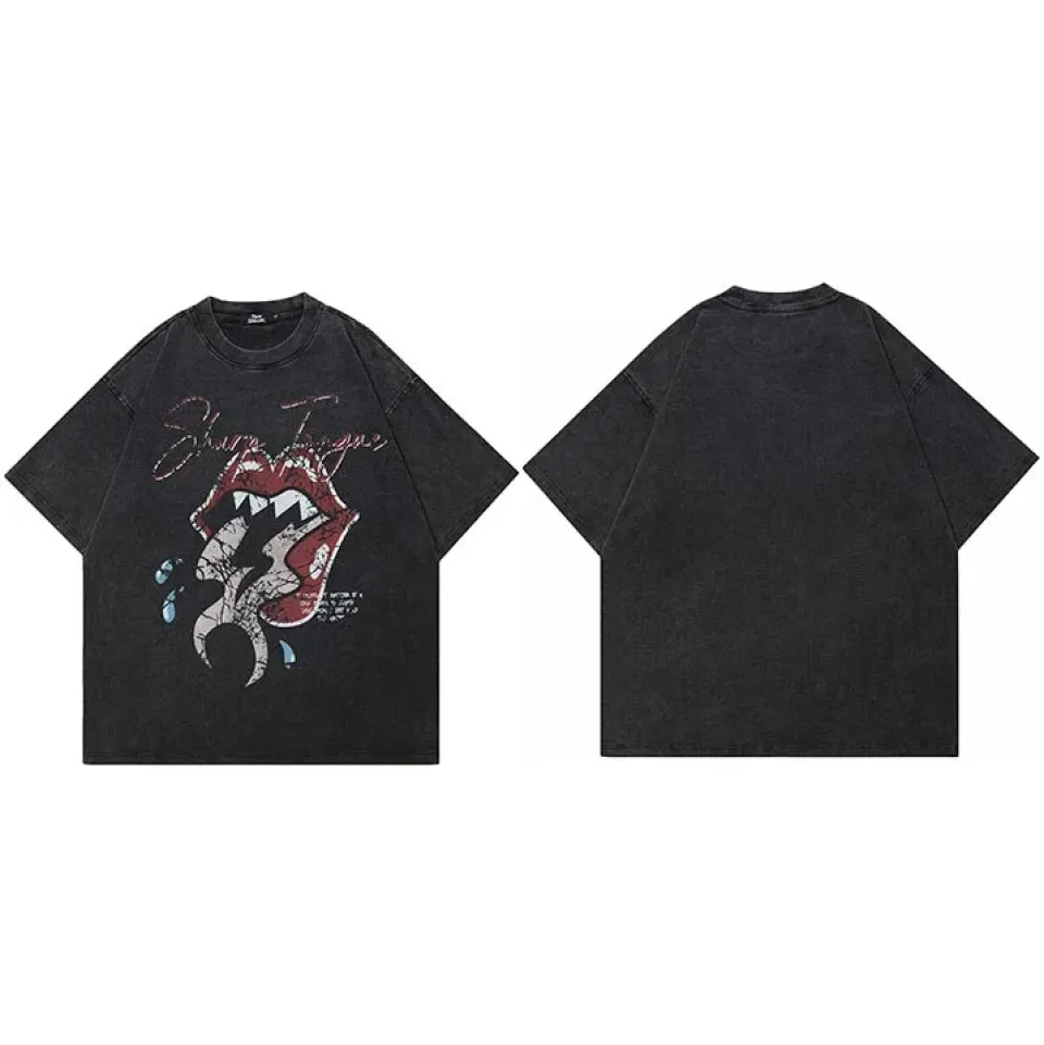 Vintage Sharp Tongue Graphic Tee S96b584b9388843079b8ce3a423a712677 5c510589