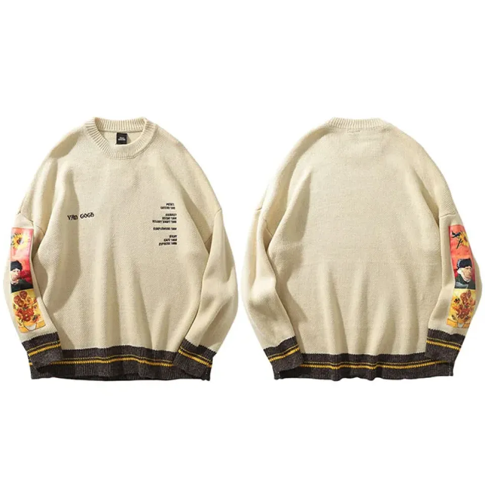 Hip Hop Van Gogh Sweater Sc286a7954d9f4634aa638ad6ca546196D 5c94539e