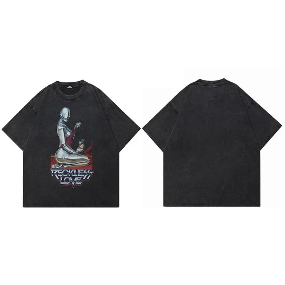 Reckless Love Robot Graphic T-Shirt Sd0e4ca0e729e4c82bc57b9c5077a66f4j 5c92ad36