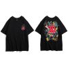 Dragon Face T-shirt H802ed249c5c7498c84df92536b1f70c20 5e6a3d45