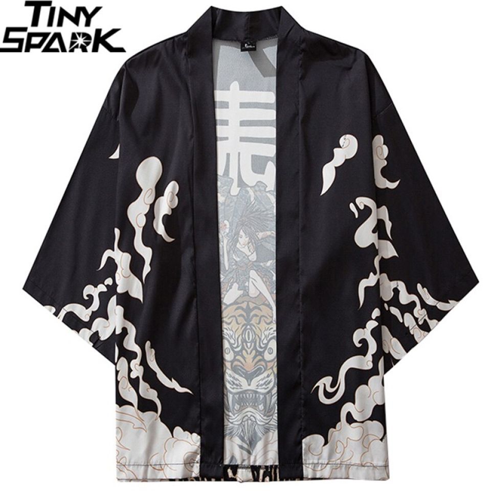 Samurai Tiger Poly-cotton Kimono