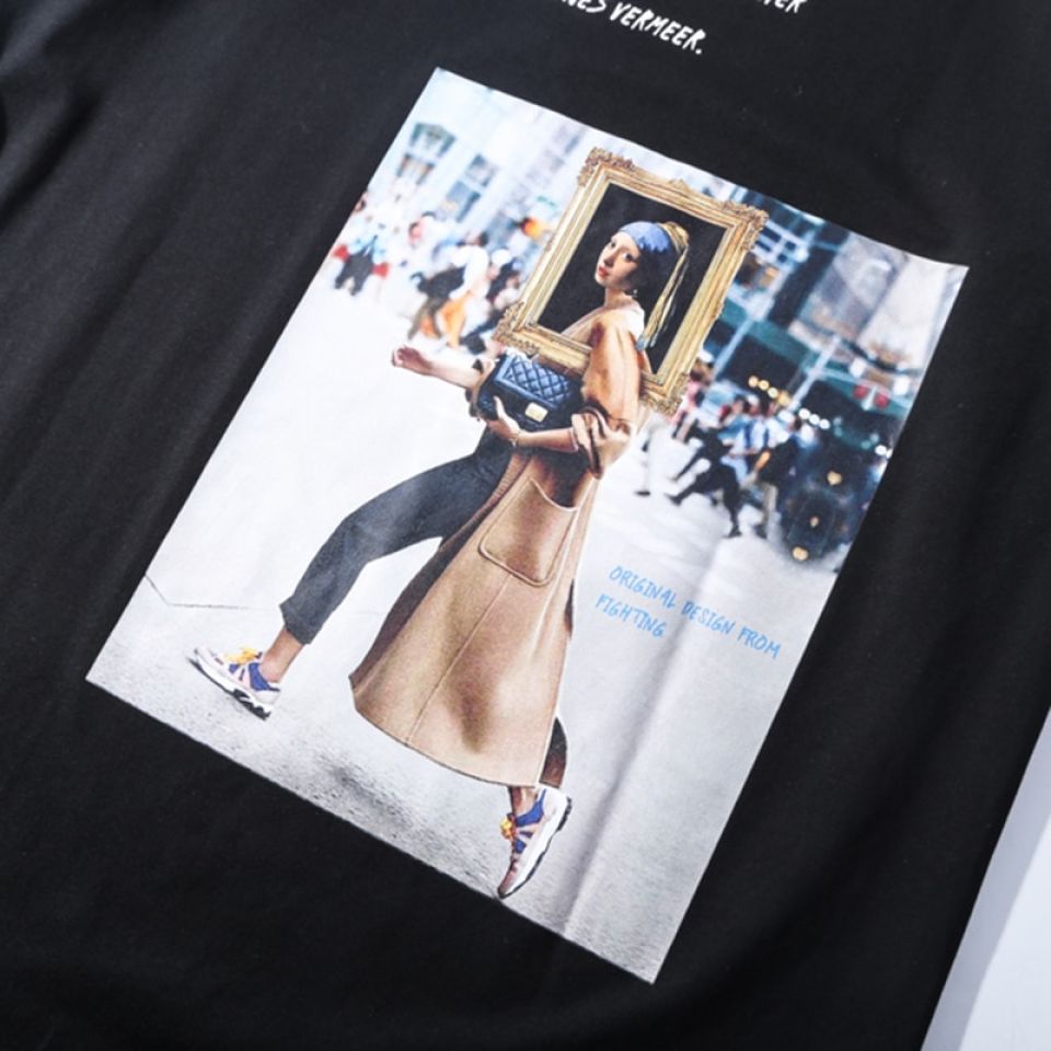 The 'Quirky' Girl With The Pearl Earring Tee HTB1d0QvLSzqK1RjSZFLq6An2XXaE 61844253