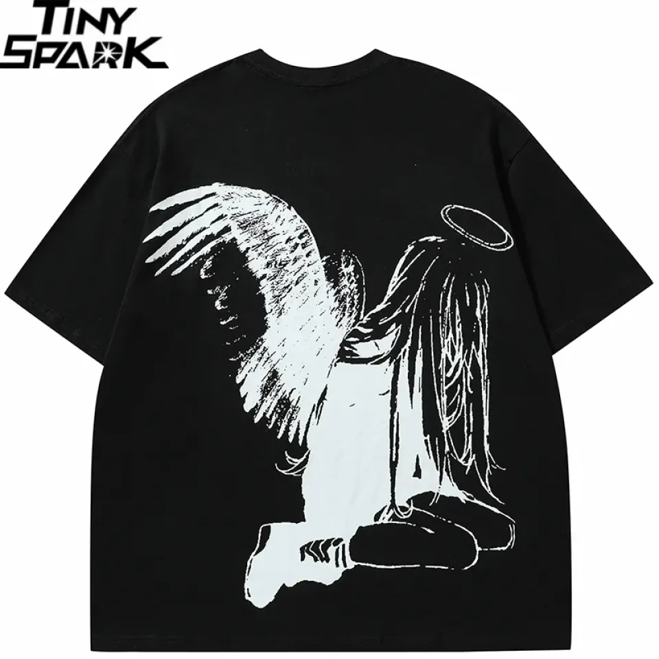 Cartoon Angel Wings Graphic T-Shirt 1 Cartoon Angel Wings Graphic T-Shirt S79afb4d43bc94614b31802d604a789345 639e2db8