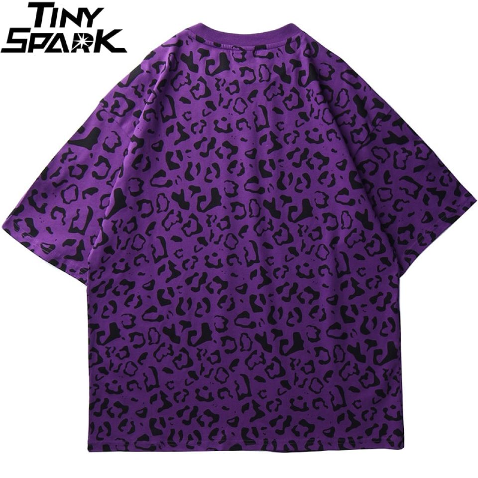 Colorful Leopard Print Cotton T-shirt H72b5ec8154284d1fa581fa141986cbf9m 6457af68