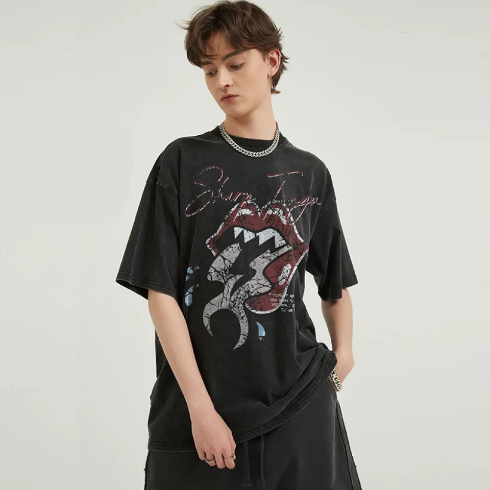 Vintage Sharp Tongue Graphic Tee S95c26cc381d246db96d5c02a16b5ee52b 6428b7e2