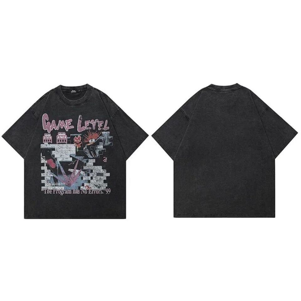Vintage Printing Old Game Level Graphic T-Shirt 7 Vintage Printing Old Game Level Graphic T-Shirt S08fa893b522b4ce3b060f32f3f4ce212F 659a69a6