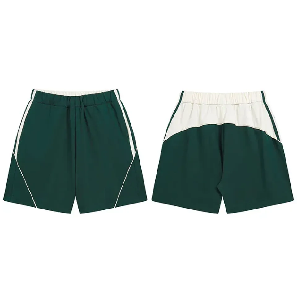 Side-Stripe Patchwork Track Shorts S749a4bc32d15441eb7464196d2fcf345Y 6508b87b