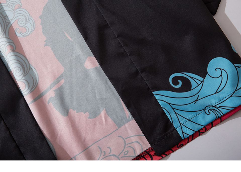 Japanese Lone Samurai Jungle Print Kimono H93b545b30cb84f2ca4a856535a14c406w 67f8483e