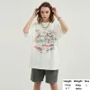 Colorful Letters Graffiti Graphic Casual Beige White Tshirt S17131663594d401b9653388b98378df0i 673fe9be