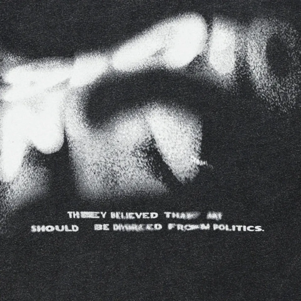 Oversized Blurry Letters T-Shirt Sb6794f0e3dbb414d8896dd7e3572d28fW 67404da1