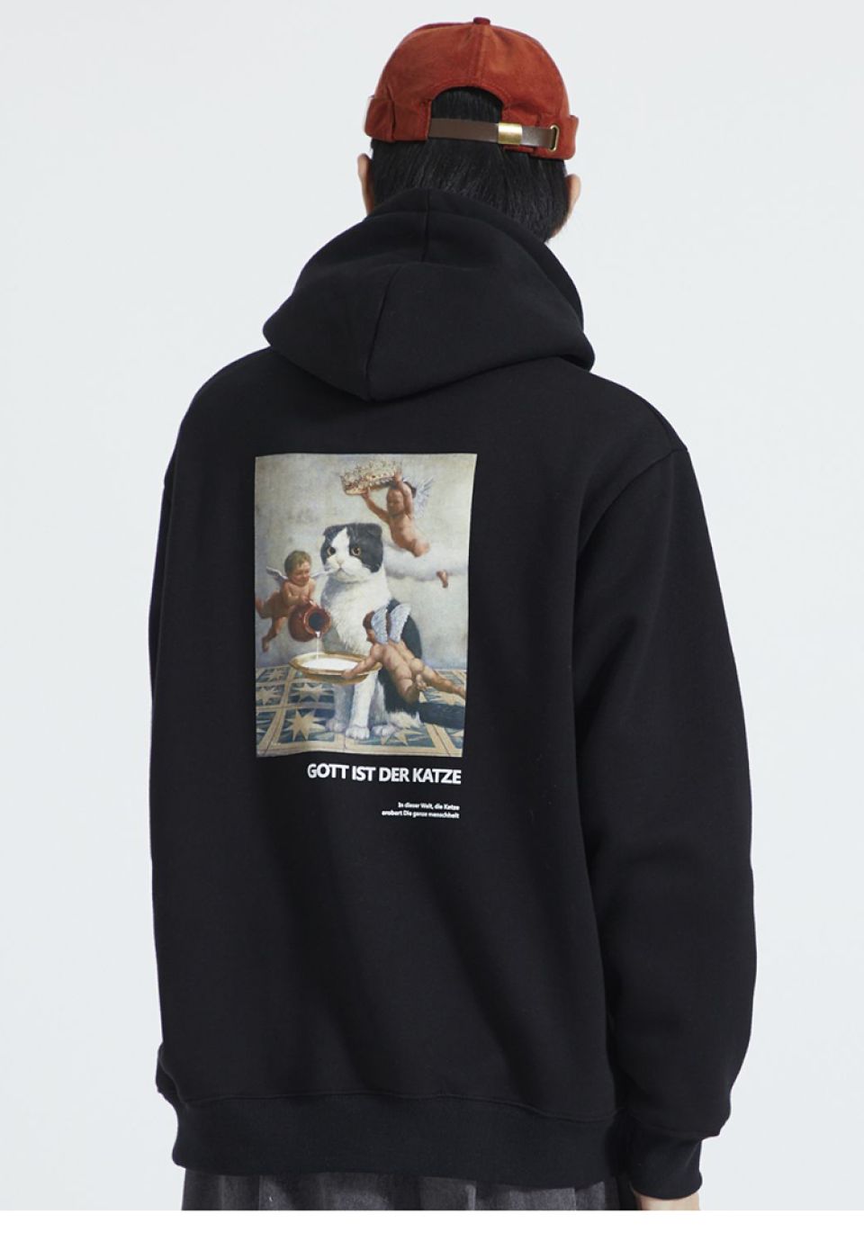 King Kat And Three Cupids Sweatshirt Hoodie H0139982f830c476b811463beba94e9aaV 6a42cb7b