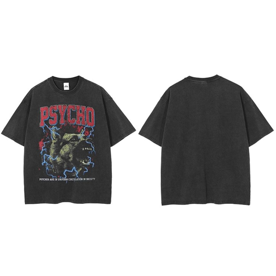Psycho Lightning Graphic T-Shirt S58c7902d48f84ea59f7bccc73ad9a2dfT 6a9eeb01