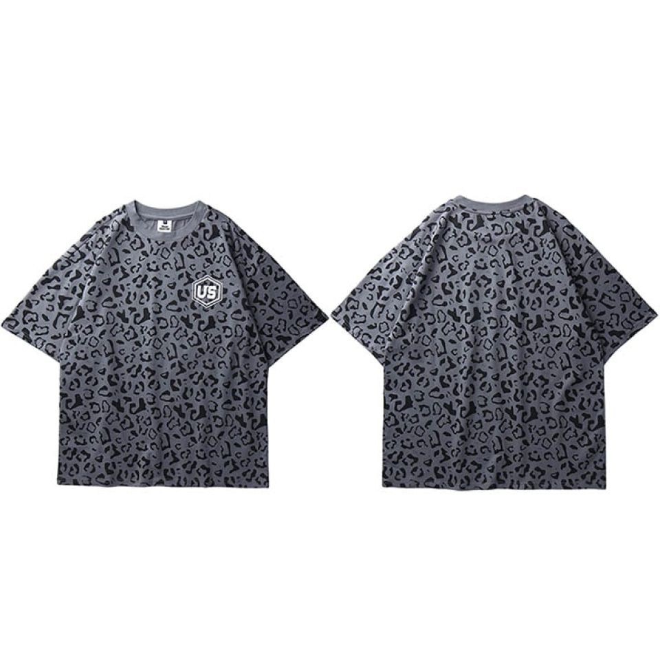 Colorful Leopard Print Cotton T-shirt H2be33d33fbdc457090cb16bb387595c5G 6c95cff0