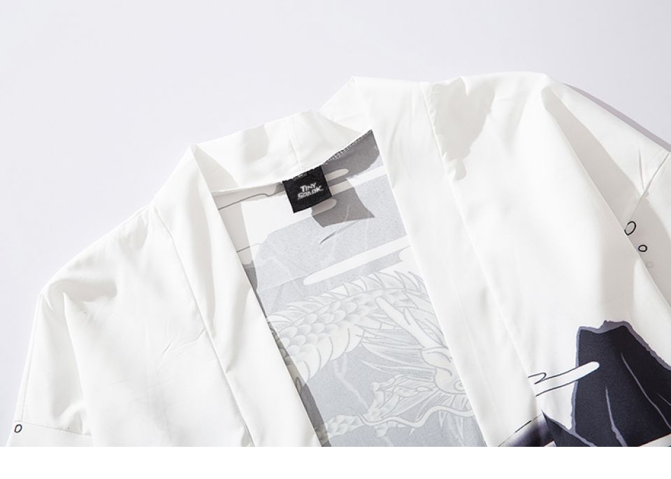 Greyscale Dragon Print Poly-cotton Kimono H89612b26a9ce4e498e8789886cbb45c4j 6d948ea1