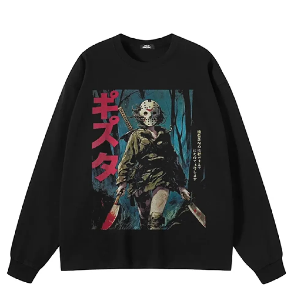 Masked Slayer Graphic Sweatshirt S2ce46d8e97ab4b9f87af06251b1ac57f4 6ef35dbf
