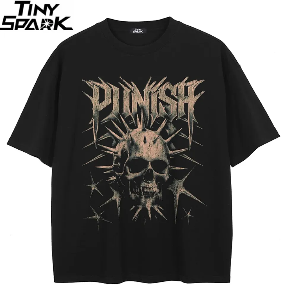 Thorn Skull Graphic T-Shirt S50d652e7324a470cb5003a1c5d3bdb214 6ec1512e