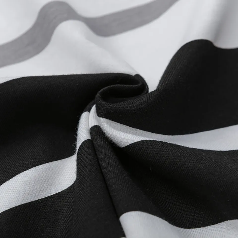 Retro Double Striped Loose T-Shirt S1a97b5be43ad4cd192f356dae57e1510T 6f793b7e