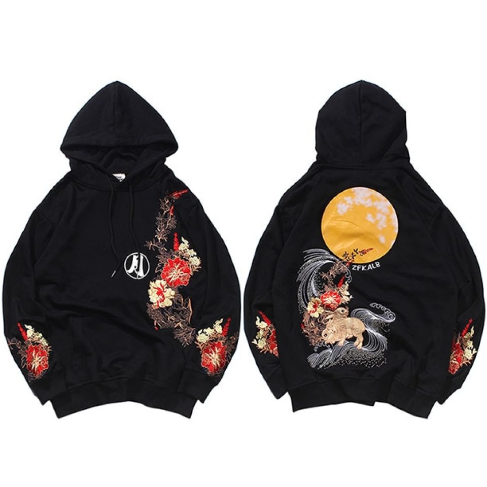 Floral Rabbit Hoodie