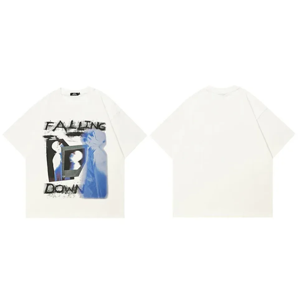 Falling Down Abstract Graphic T-Shirt Sde3d17a0a0ac47f184321a8b247db196D 709b5409