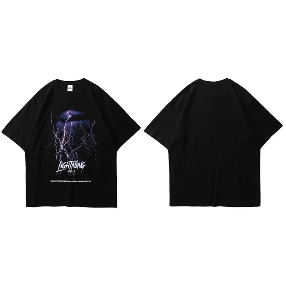 Thunder Lightning Graphic T-Shirt Scb85bd5acd034e46b18b6fcc45d74c14n 71fe1858