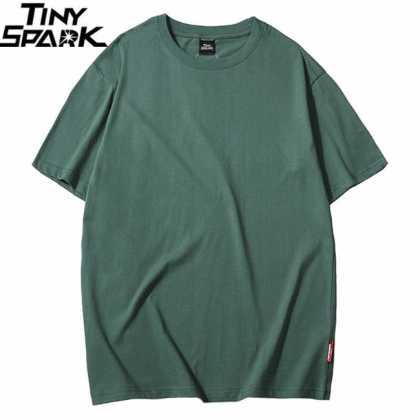 Plain Basic Cotton T-shirt