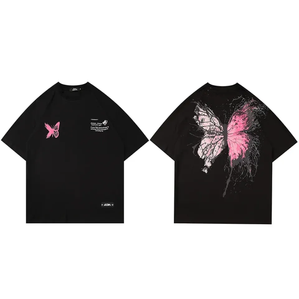Cracked Butterfly Graphic T-Shirt S5ce6a48632e046338d0a11fee765b7087 7349eb64