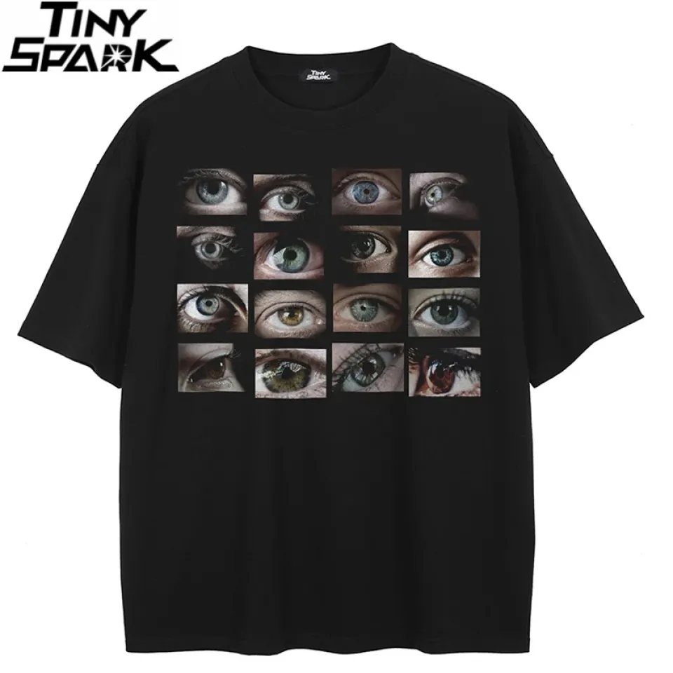 Vintage Eyes Grid Graphic T-Shirt S92024b5e32654aab938c36e1e73bc795Z 7317c2b0