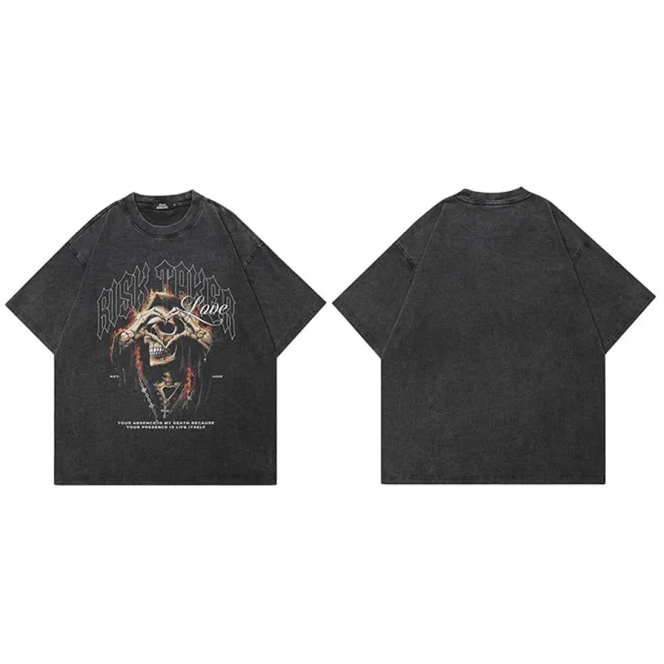 Risk Taker Skull Graphic T-Shirt S371ac5ea0f0349728a7f2bc442928369E 78d562b5