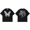 Dark Style Butterfly Graphic T-Shirt S92cdd4c6f4eb40a4b811b07e30232ec57 787621e5