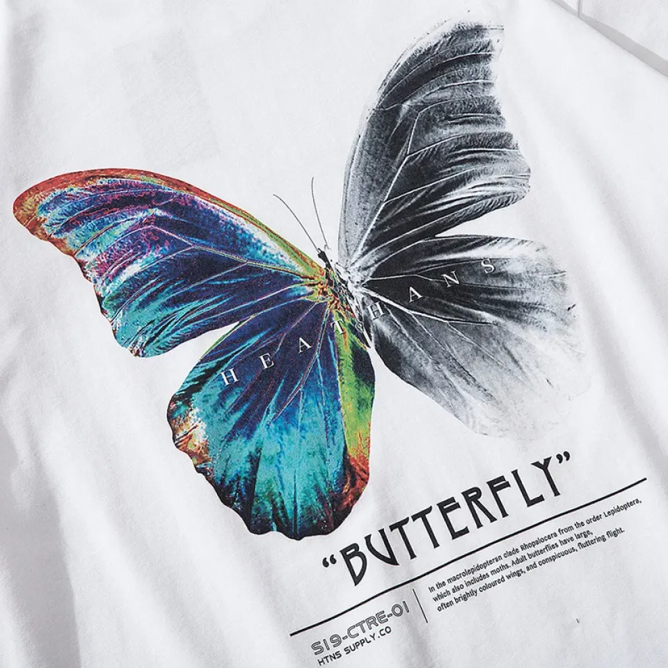 Oversized Color Butterfly T-Shirt S9edce28a7f3549909546d8a6107a0aa0B 7993b02b