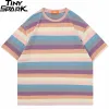 Retro Striped Hip Hop T-Shirt 10 Retro Striped Hip Hop T-Shirt S74a158aac4684040b100d93024314d67G 7c73f18e