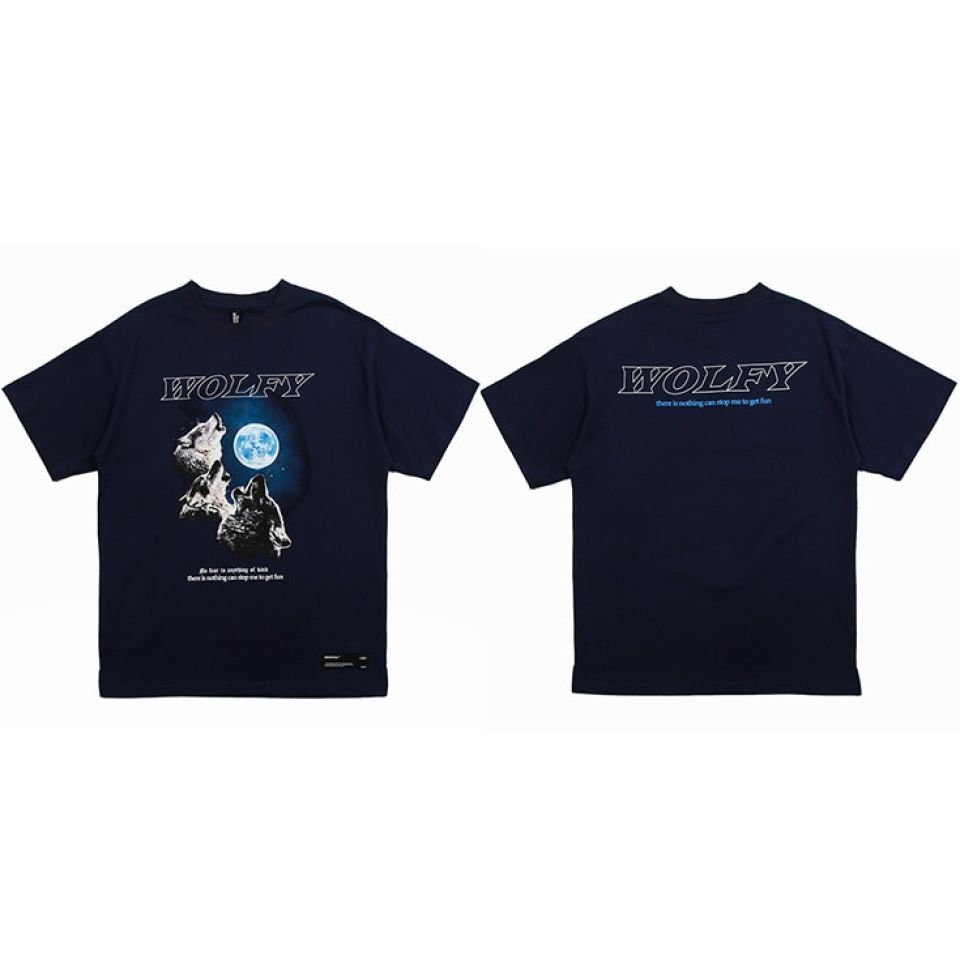 Wolfy Cotton T-shirt H704087e66ec0460cb41d99963cb431b7O 7d8afde6