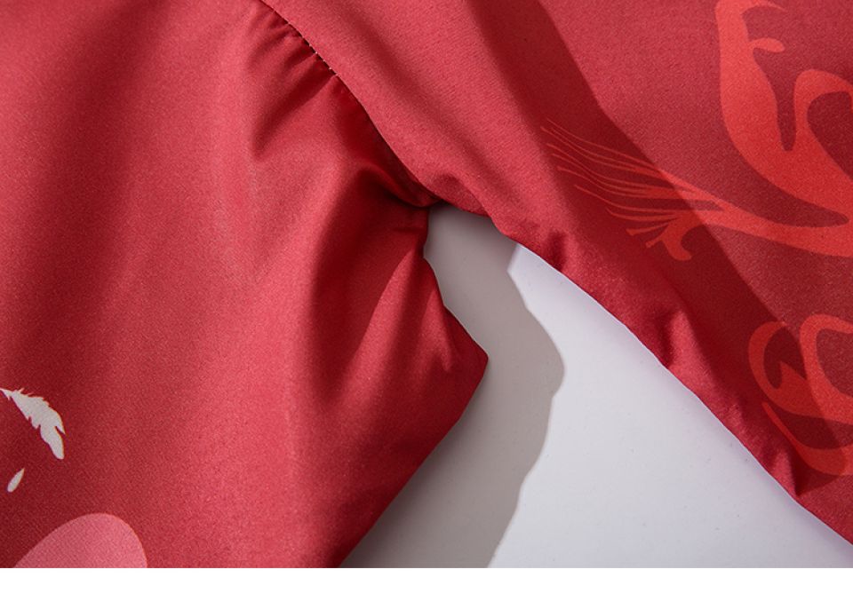 Red Bird Poly-cotton Kimono H71065091a9614c71a96ade754d266aces 7dd81d38