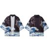 Fish Scales And Ocean Wave Japanese Kimono Hc31c21a07fe6408f843dc339aef9c36aO 7d4e570d