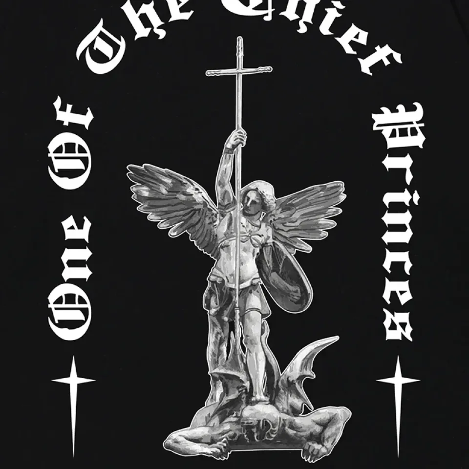 Cross Angel Statue Graphic Casual Black T Shirt 4 Cross Angel Statue Graphic Casual Black T Shirt S2dcdeb0f2492423eb5525b0e15788831t 7f006cb2