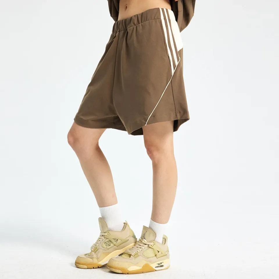 Side-Stripe Patchwork Track Shorts Sd5521c774c284fe6a429cebbc539a9baR 7fd8341b