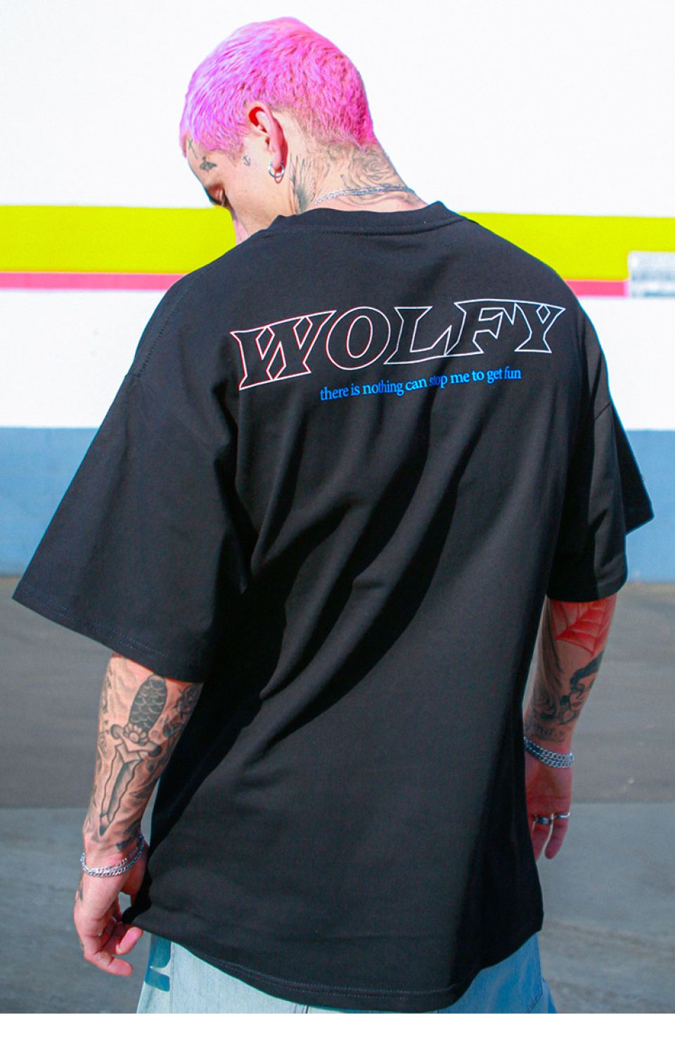 Wolfy Cotton T-shirt Hc78a58b490b043179ceb2eca9284678an 80d480b1