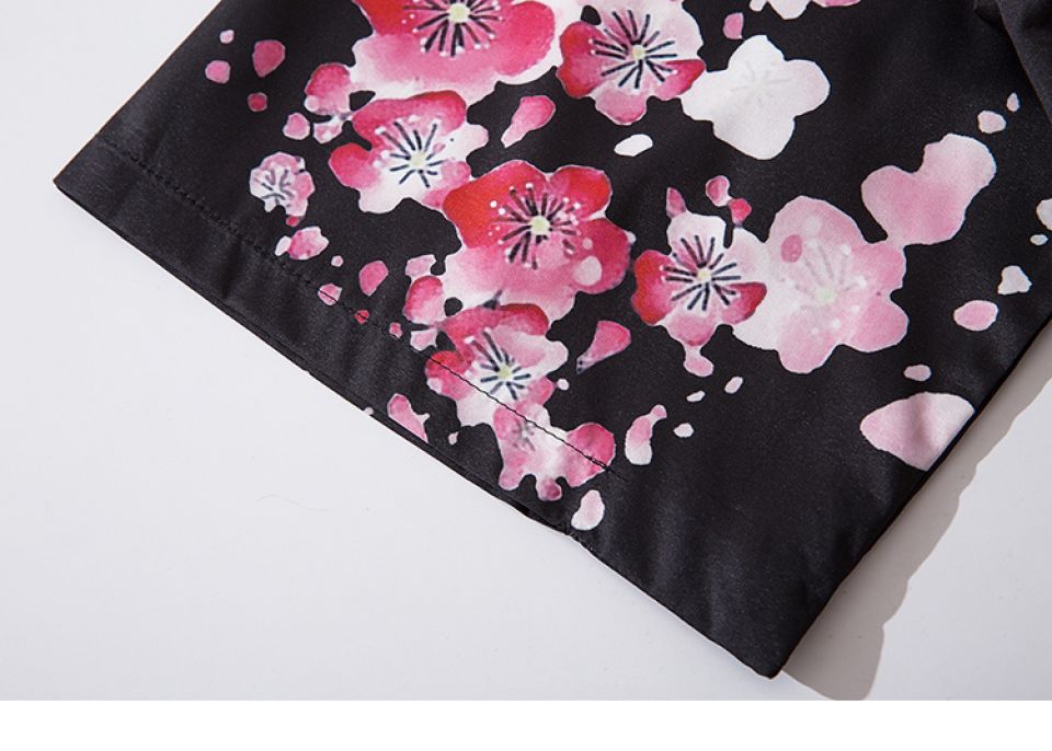 Japanese Girl In Flowers Poly-cotton Kimono Hdc25ebd27daf4fcea5dad464a2c6e6cck 81b34013