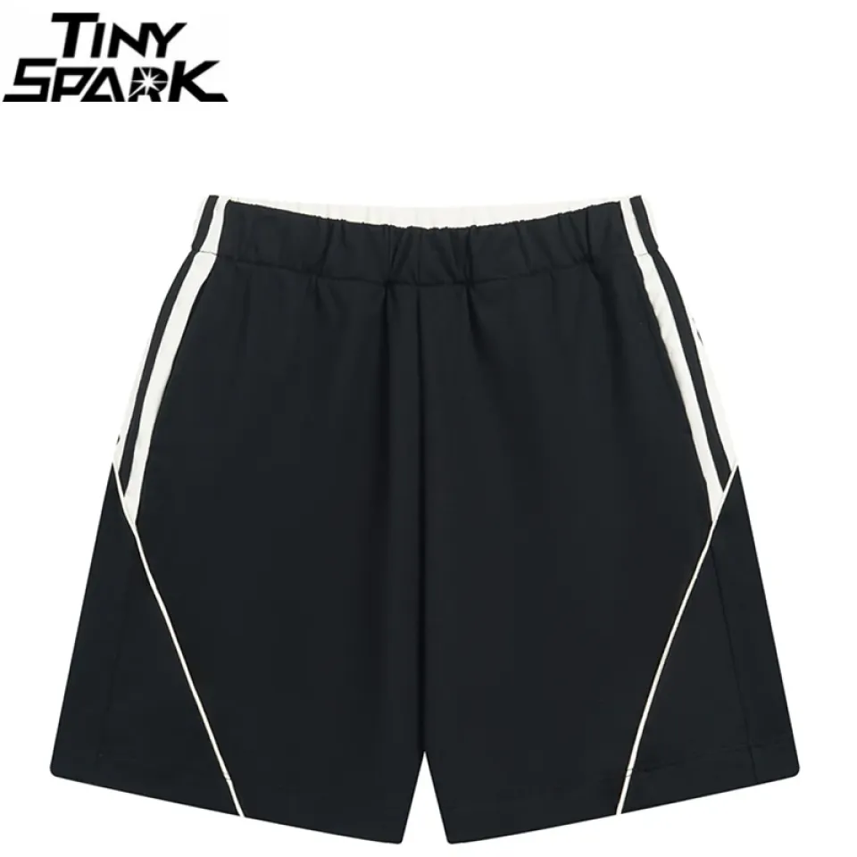 Side-Stripe Patchwork Track Shorts S93b00044ea1748ffa76b7c38e2076197F 82a72b50